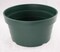 Japanese Heavy Duty Round Green Plastic Bonsai Training Pot - 8.25"x 8.25"x 4.5"